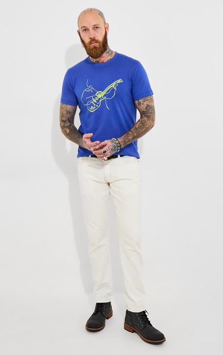 Produktbild Joe Browns Guitar Sketch Graphic Acid Wash Short Sleeve T-Shirt (XL)