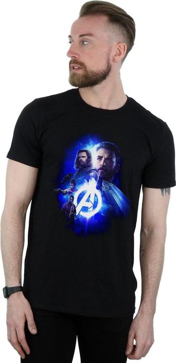 Image du produit Mens Avengers Infinity War Cap Bucky Team Up T-Shirt (XL)