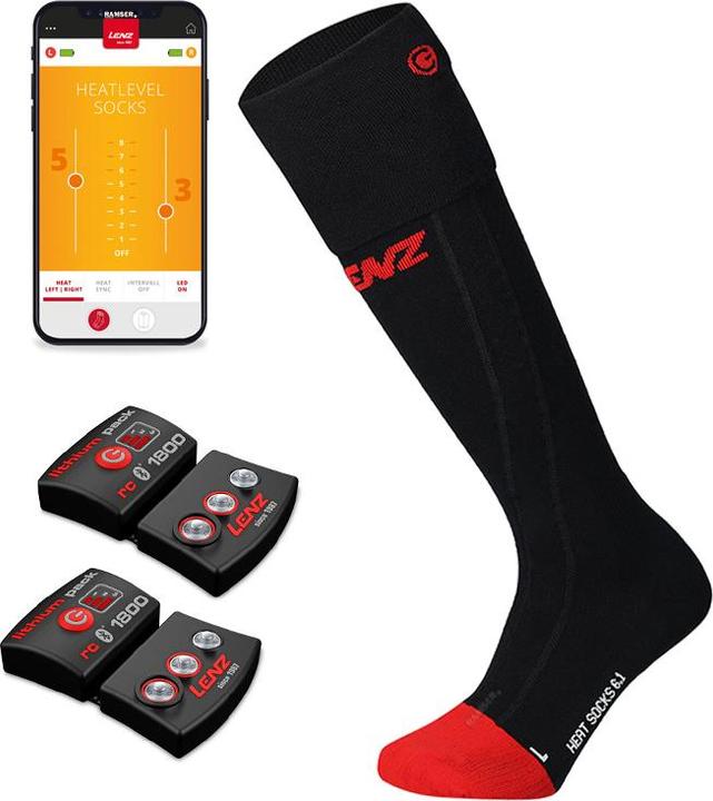 Produktbild Lenz Heat Sock 6.1 Toe Cap Set (39 - 41)