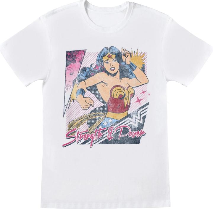 Wonder Woman Mädchen Stärke & Kraft TShirt aus Baumwolle