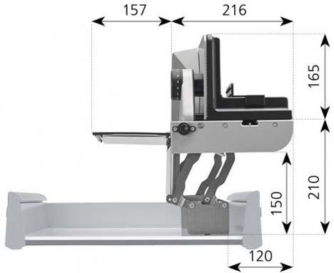 Produktbild Dr. Ritter Einbau-Allesschneider AES 72 SR/-H