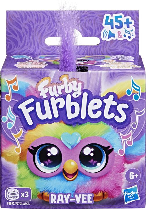 Actual product image Furby Furblets Ray-Vee Mini electronic plush toy (5 cm)