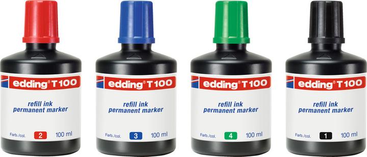Produktbild Edding Nachfülltusche T25 (Marker Nachfülltusche, Schwarz)