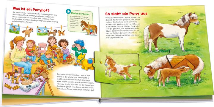 Produktbild Bookii WAS IST WAS Kindergarten Komm mit auf den Ponyhof! (Deutsch, Sandra Noa, Benjamin Schreuder, 2019)