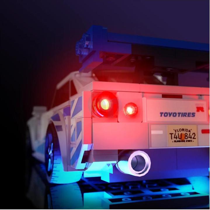 Produktbild Light my bricks LMB 2.0 LED Licht Set für LEGO 76917 Speed Champions Nissan Skyline GT-R (R34)