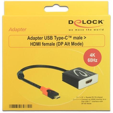 Immagine prodotto Delock USB Tipo-C a (HDMI, 20 cm)
