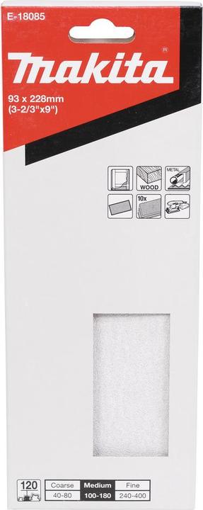 Produktbild Makita Schleifpapier 228x93 mm (120)