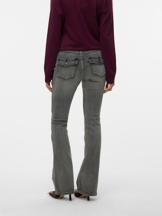Produktbild Vero Moda VMFLASH Mid Rise Ausgestellt Jeans Ausgestellt (32)