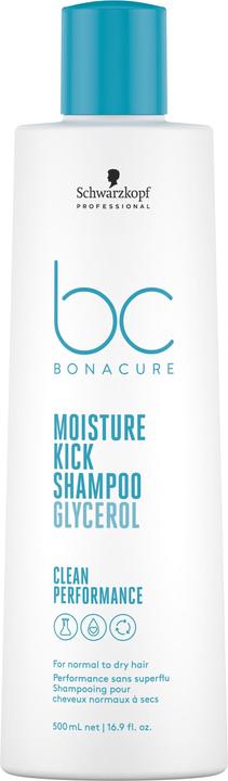 Schwarzkopf BC Moisture Kick - Shampoo (500 ml, Flüssiges Shampoo)