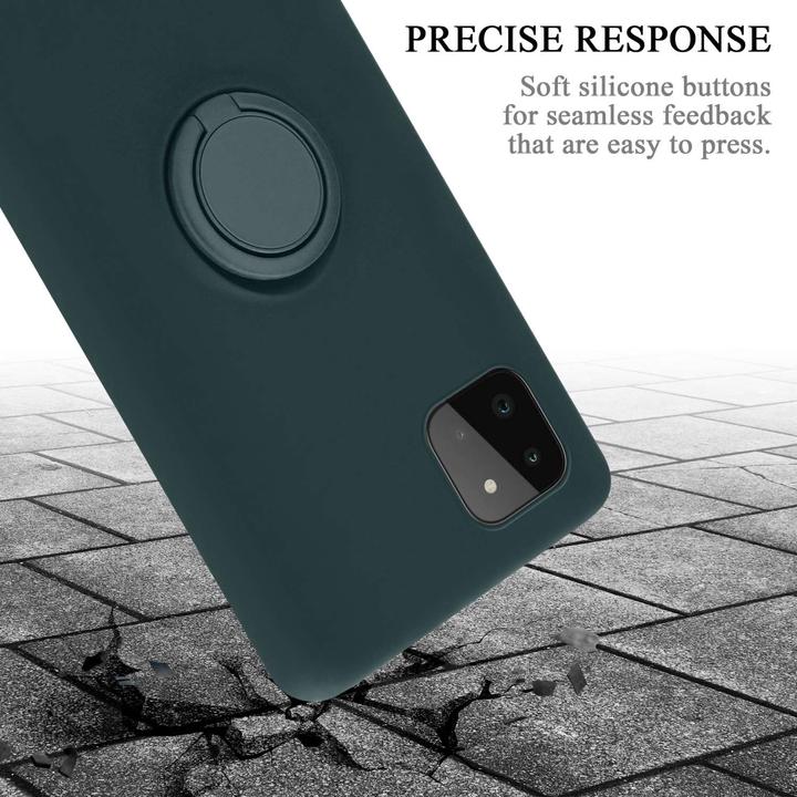 Produktbild Cadorabo TPU Liquid Ring Silicone Case Hülle (Samsung Galaxy A22 5G)