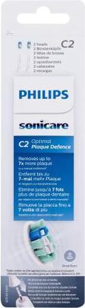 Actual product image Philips Sonicare C2 Optimal Plaque Defence (2 x)