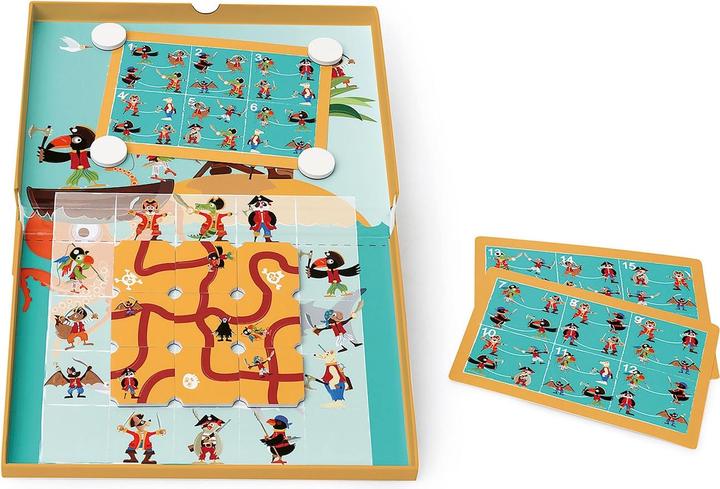 Immagine prodotto Scratch Apprendimento dei giochi Magnet Labyrinth Pirates (Tedesco)