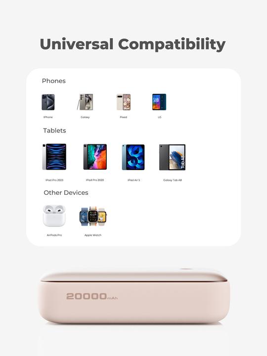 Image du produit Aukey Spark Mini (20000 mAh, 22.50 W, 77 Wh)