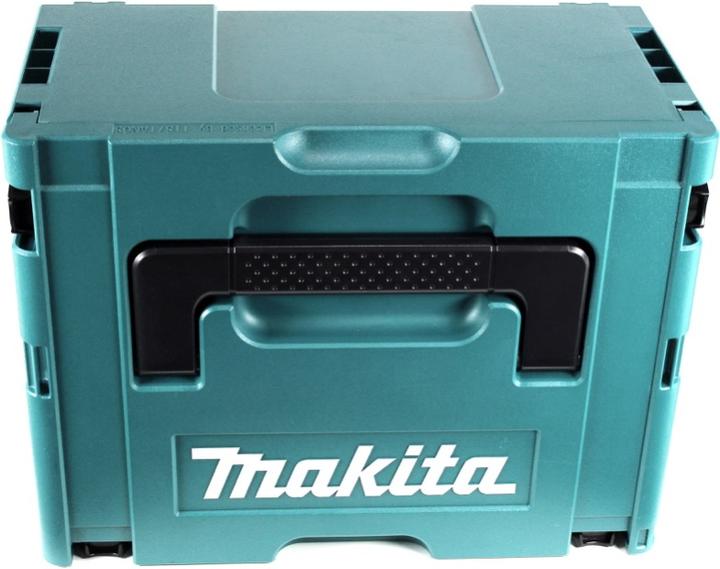 Actual product image Makita DKP 181 RF1J Battery planer rebate 82 mm 18 V Brushless + 1x battery 3.0 Ah + charger + Makpac