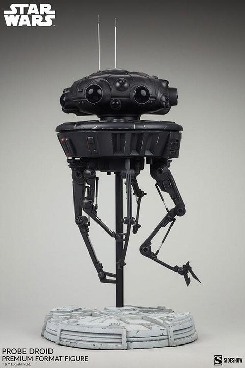 Actual product image Sideshow Star Wars statuette Premium Format Probe Droid 68 cm
