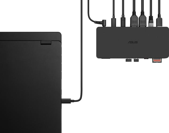 Actual product image ASUS Triple 4K Thunderbolt 4 Dock DC500 (Thunderbolt, 3 Ports)