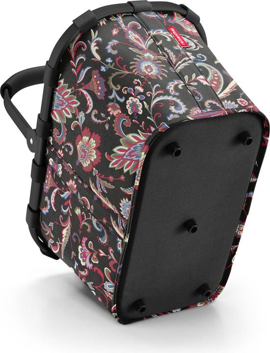 Actual product image MGA carrybag frame paisley black - Sturdy shopping basket with lots of storage space and practical in