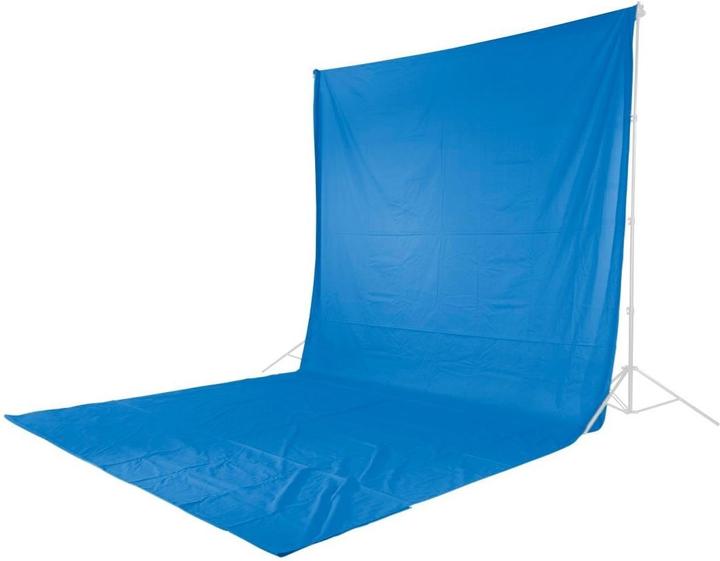 Immagine prodotto Hama Sfondo Bluescreen, tessuto, 2,95 x 6 m, blu reale (295 cm, 600 cm)
