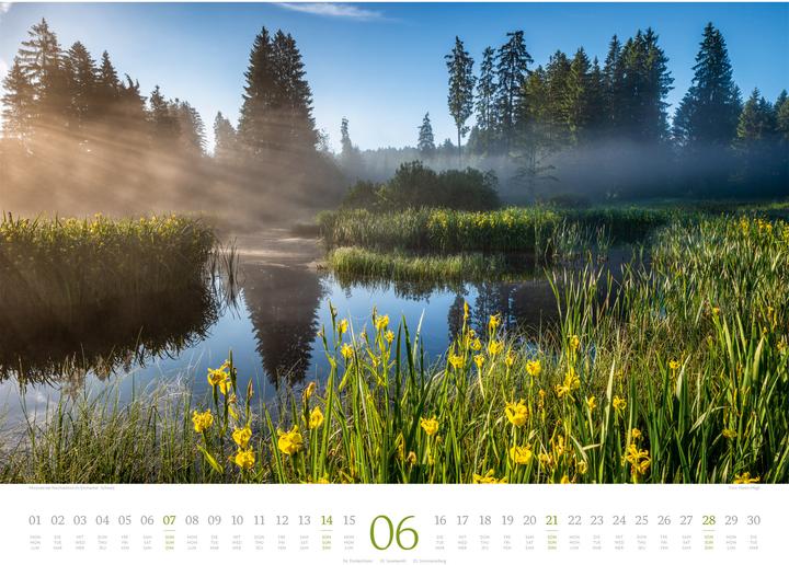 Produktbild Morgenlicht Kalender 2026 (54 x 42 cm, Englisch, Französisch, Deutsch)