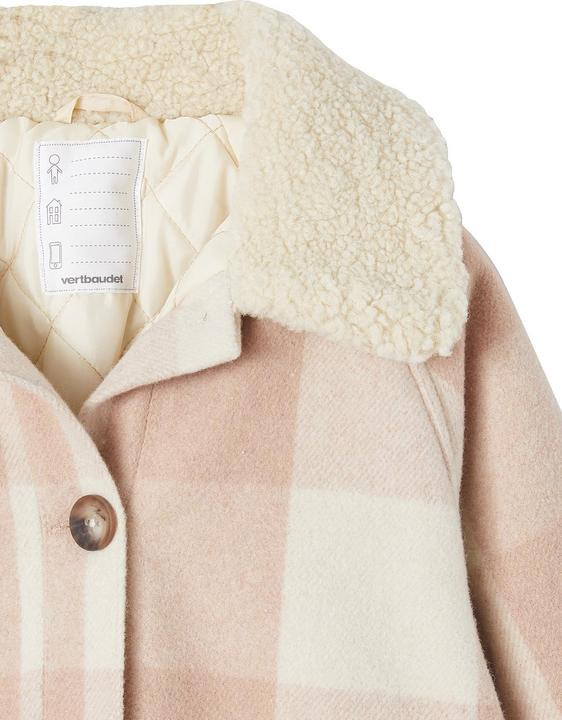 Actual product image Vertbaudet Chequered girls' jacket, overshirt (116)