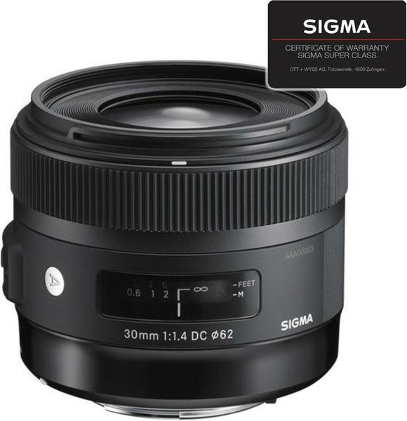 Actual product image Sigma 30mm F1.4 DC HSM | ART, Sony A (Sony A, APS-C / DX)