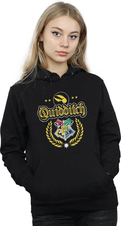 Actual product image Womens/Ladies Quidditch Crest Hoodie (XL)