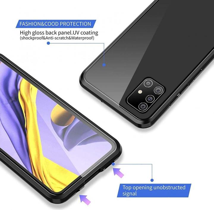 Image du produit G-Case Samsung Galaxy M51 Aluminium Magnetic Glass Case Cover (Samsung Galaxy M51)
