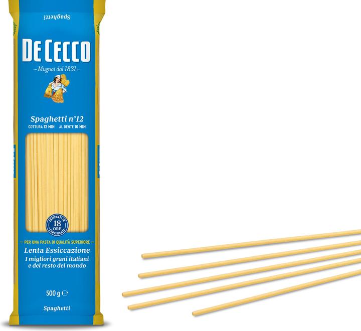 Produktbild De Cecco Spaghetti no. 12 (500 g)