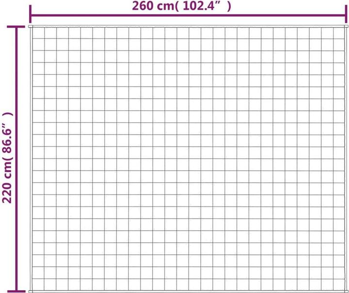 Produktbild VidaXL Erin (220 x 260 cm)