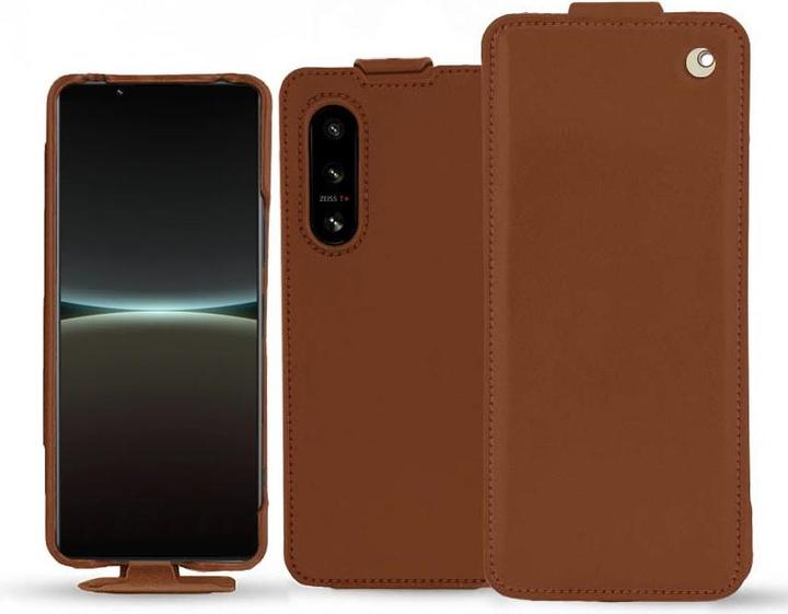 Productafbeelding Noreve Lederen omslag verticaal (Sony Xperia 5 IV)