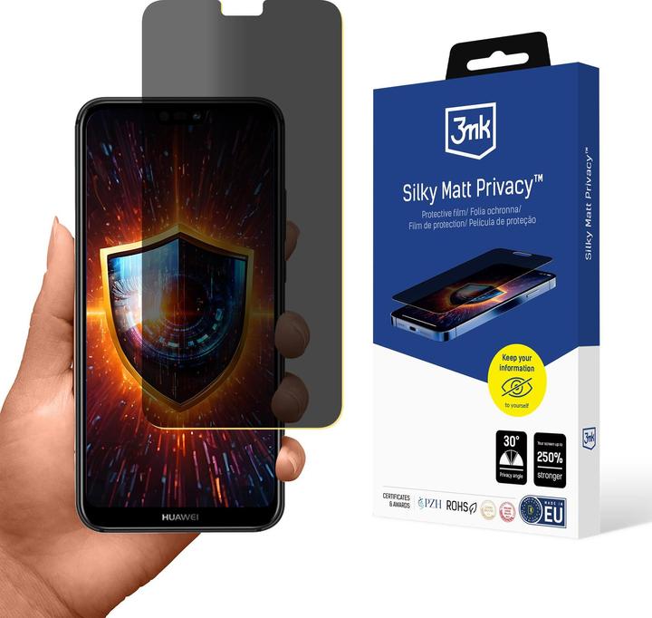 Produktbild 3MK Folia ochronna prywatyzujÄ ca matowa Silky Matt Privacy na Huawei P20 Lite (1 Stück, Huawei P20 Lite)