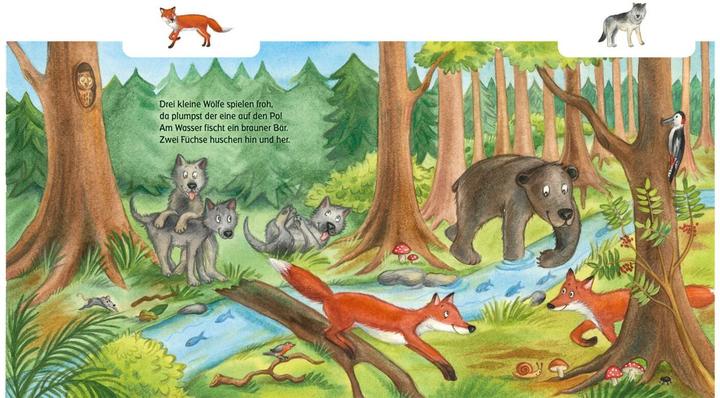 Image du produit Regardez les gros animaux! (Allemand)