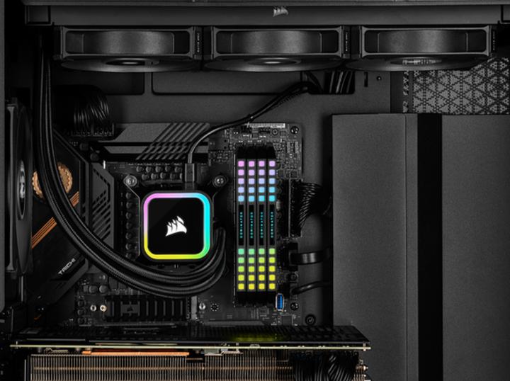 Actual product image Corsair WAK Cooling Hydro H115i iCUE Elite