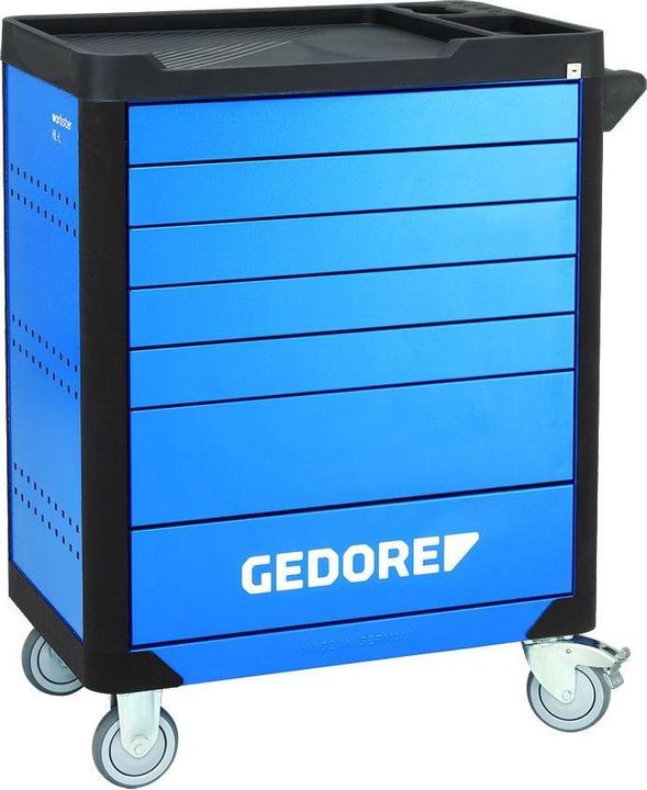 Actual product image Gedore WHL-L7-TS-147 Tool trolley workster highline with 147-piece tool assortment (147 x)
