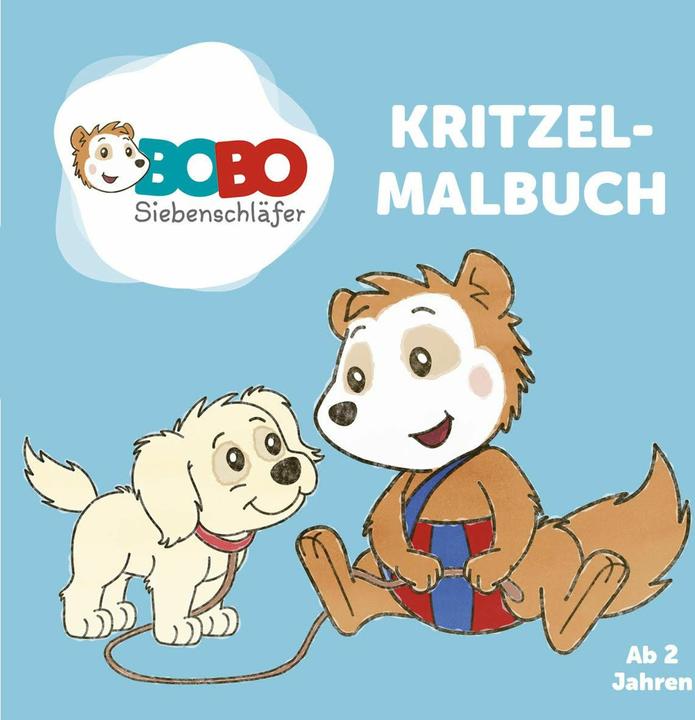 Produktbild Bobo Siebenschläfer Kritzelmalbuch - ab 2 Jahren