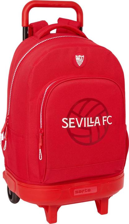 Immagine prodotto Sevilla Fútbol Club Zaino scuola con ruote Red 33 x 45 x 22 cm