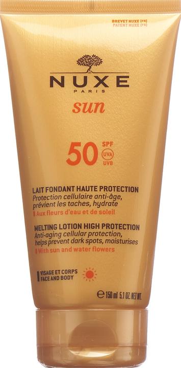 Nuxe Lait Visage & Corps Sun Protection Factor 50 (Sonnenmilch, SPF 50, 150 ml, 184 g)