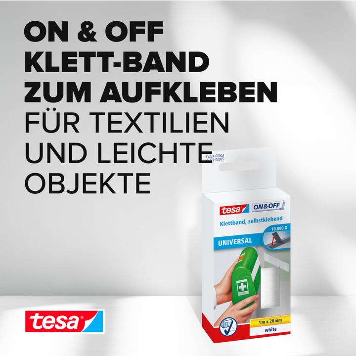 Actual product image tesa On Off Velcro tape (20 mm)