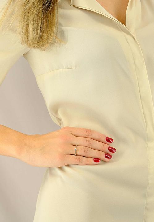 Actual product image Muau Solitaire (56, 750/18 K Gold)