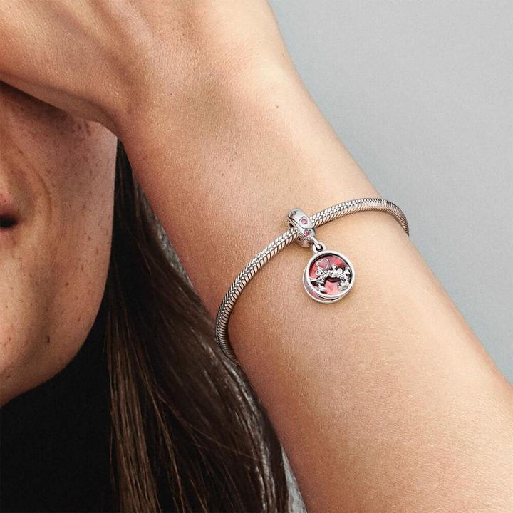 Immagine prodotto Pandora Micky & Minnie Maus Liebe und Küsse (Argento 925, Smalto)
