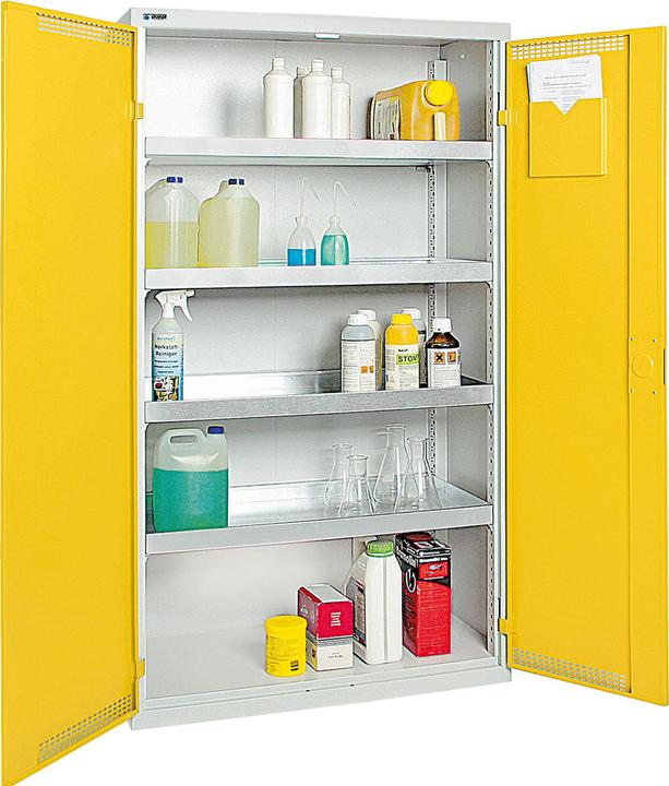 kaiserkraft Armoire environnementale, portes perforées (100 cm, 180 cm)