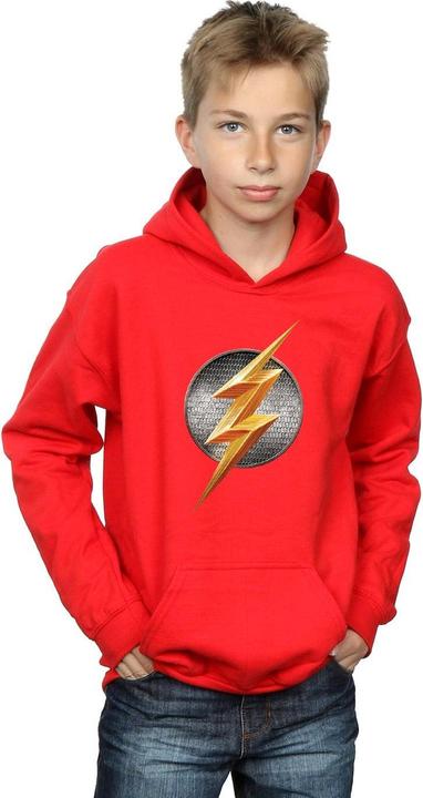Image du produit - Sweat à capuche JUSTICE LEAGUE MOVIE FLASH EMBLEM - Garçon (152, 158)
