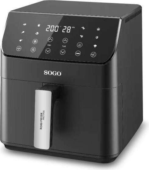 Image du produit Sogo Human Technology FRE-SS-10890 Friteuse à air chaud 1700W Protection contre la surchauffe, fonction