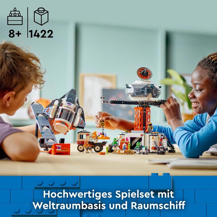 Immagine prodotto LEGO 60434 Base spaziale con rampa di lancio (60434, LEGO City)