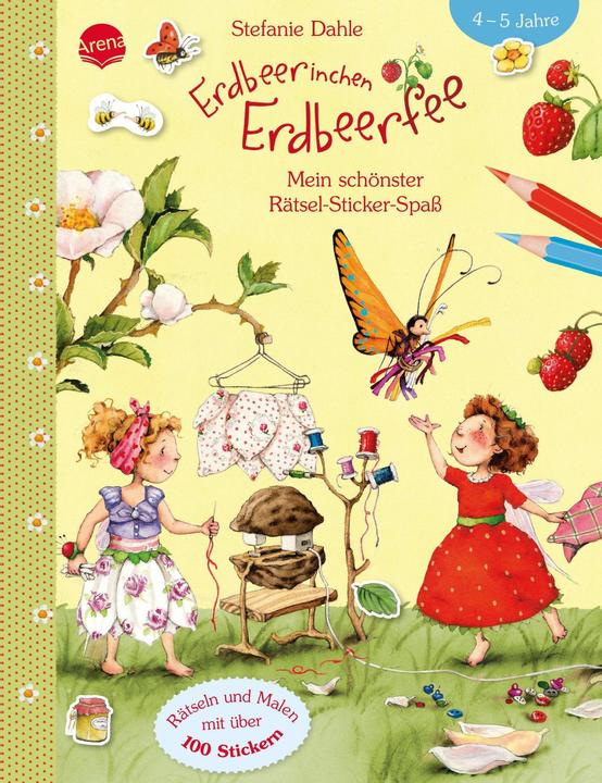 Actual product image Strawberry Fairy. My most beautiful puzzle sticker fun