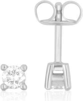 Image du produit Muau Boucles d'oreilles monture 4 poignées (Or blanc 750)
