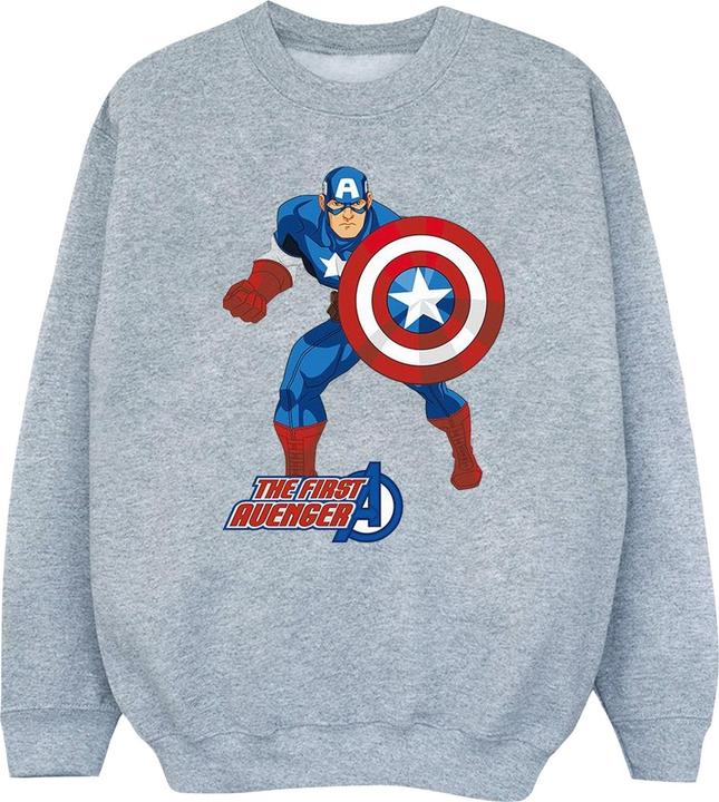 Immagine prodotto Captain America The First Avenger Felpa Ragazze (128)