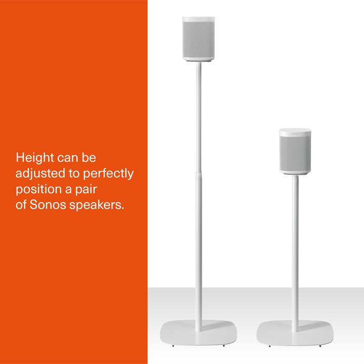Image du produit Mountson MS14WX2 - Stand adjustable for Sonos One (Support, Réglable en hauteur)