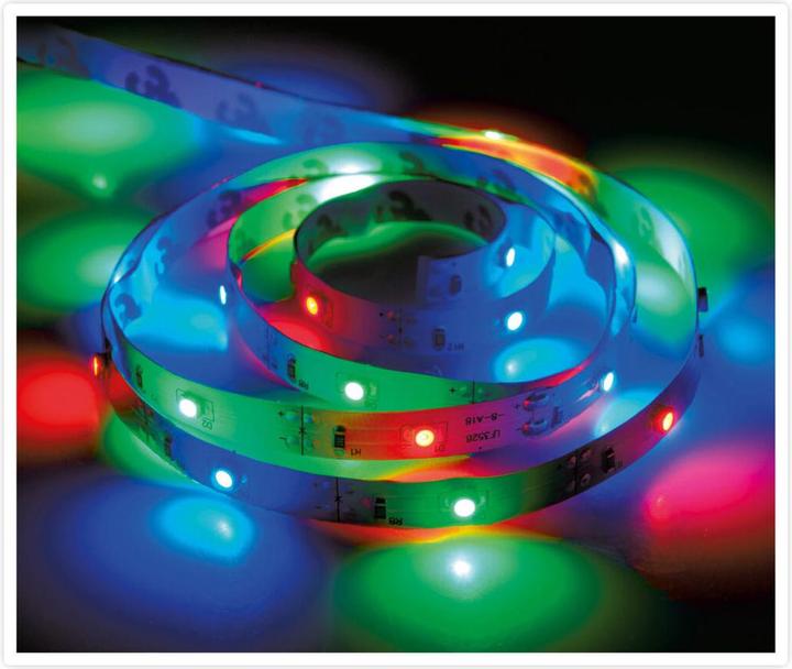 Actual product image LED Strip 90Led Multi-coloured, 300cm (Multicoloured, 300 cm, Indoor)