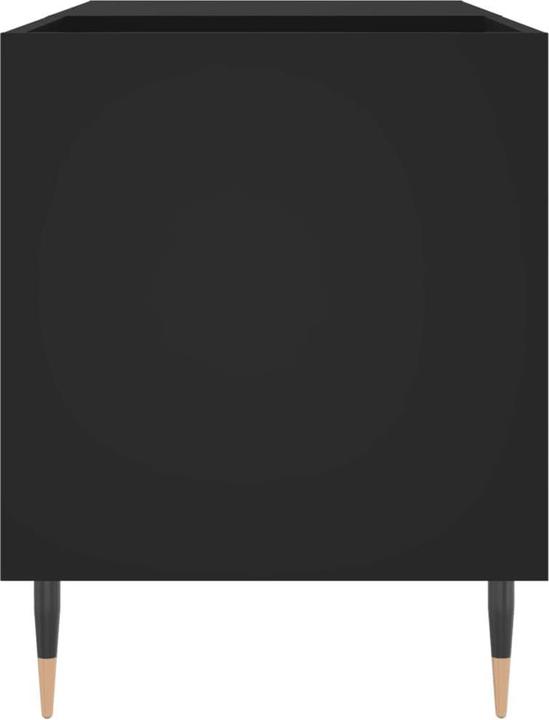 Produktbild VidaXL Plattenschrank Schwarz 85x38x48 cm Holzwerkstoff, Farbe